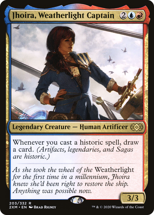Jhoira, Weatherlight Captain (2XM-203) - Double Masters - Premium MTG Single from Wizards of the Coast - Just $1.81! Shop now at Game Crave Tournament Store