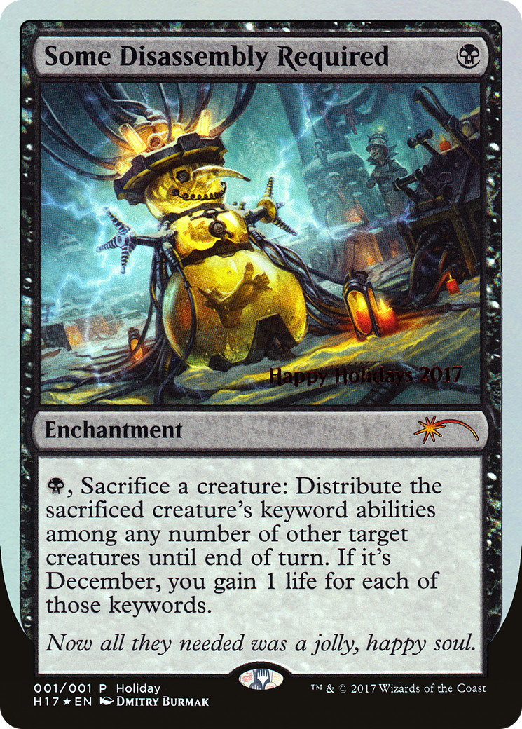 Some Disassembly Required (HHO-017) - Happy Holidays Foil - Premium MTG Single from Wizards of the Coast - Just $6.26! Shop now at Game Crave Tournament Store