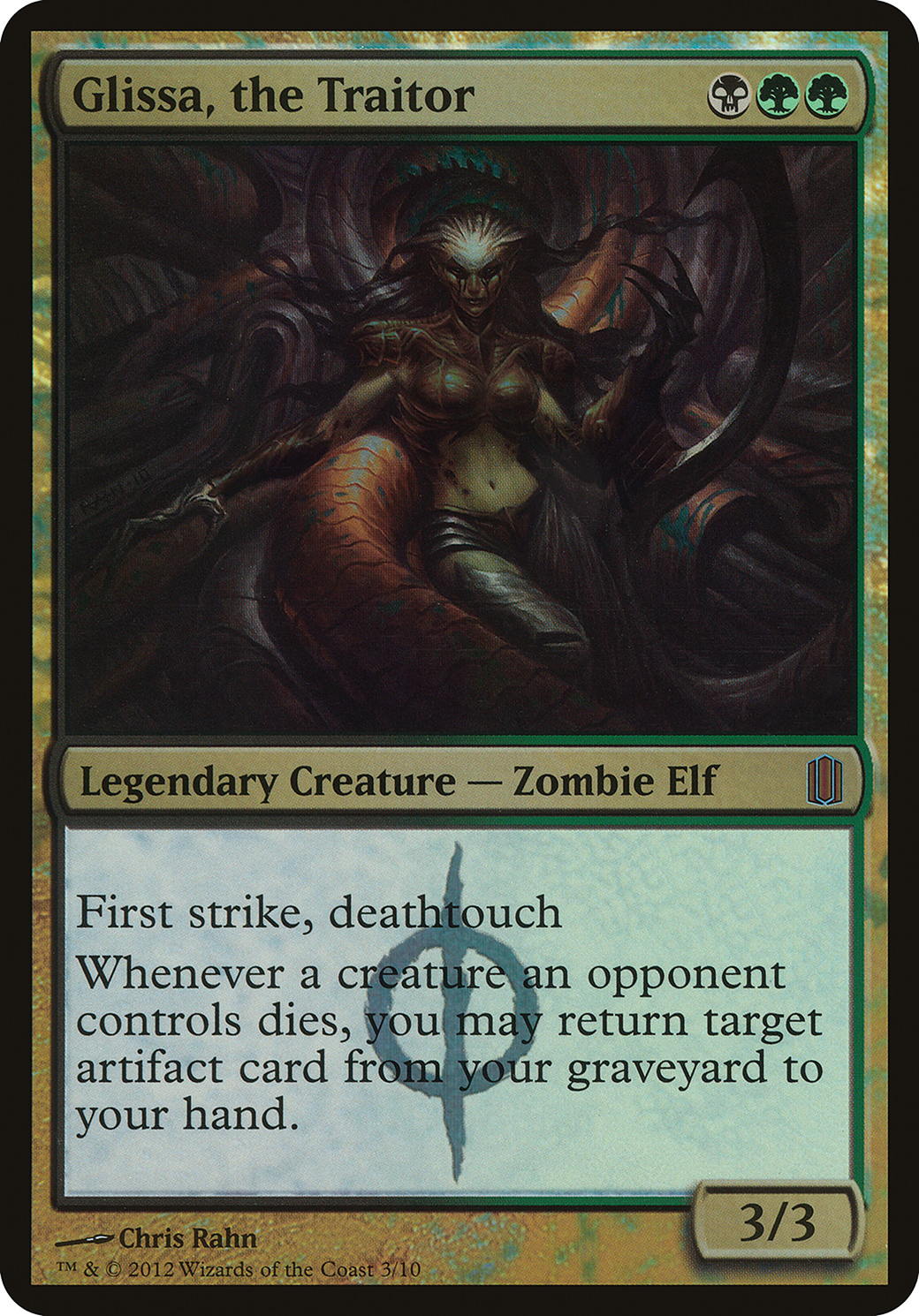 Glissa, the Traitor (OCM1-003) - Commander's Arsenal Oversized Foil - Premium MTG Single from Wizards of the Coast - Just $2.13! Shop now at Game Crave Tournament Store