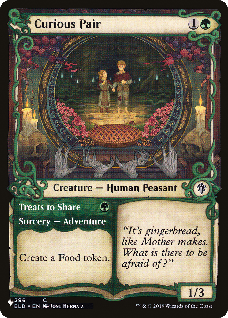 Curious Pair // Treats to Share (PLIST-164) - The List: (Showcase) - Premium MTG Single from Wizards of the Coast - Just $0.25! Shop now at Game Crave Tournament Store