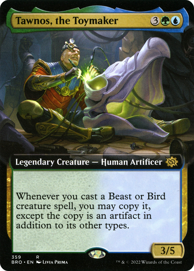 Tawnos, the Toymaker (BRO-359) - The Brothers' War: (Extended Art) - Premium MTG Single from Wizards of the Coast - Just $0.08! Shop now at Game Crave Tournament Store