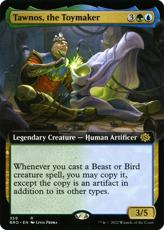 Tawnos, the Toymaker (BRO-359) - The Brothers' War: (Extended Art) - Premium MTG Single from Wizards of the Coast - Just $0.08! Shop now at Game Crave Tournament Store