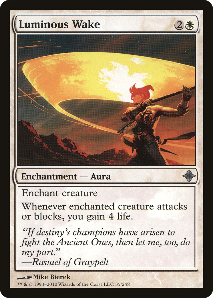 Luminous Wake (ROE-035) - Rise of the Eldrazi - Premium MTG Single from Wizards of the Coast - Just $0.25! Shop now at Game Crave Tournament Store