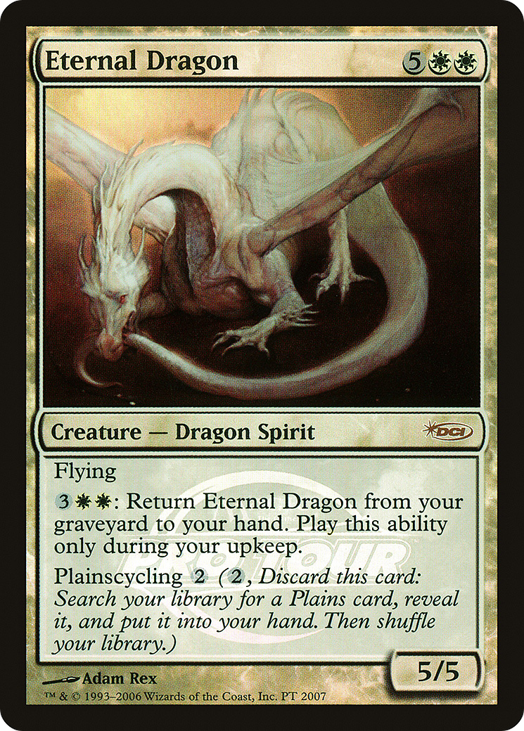Eternal Dragon (PPRO-2007) - Pro Tour Promos Foil - Premium MTG Single from Wizards of the Coast - Just $2.29! Shop now at Game Crave Tournament Store