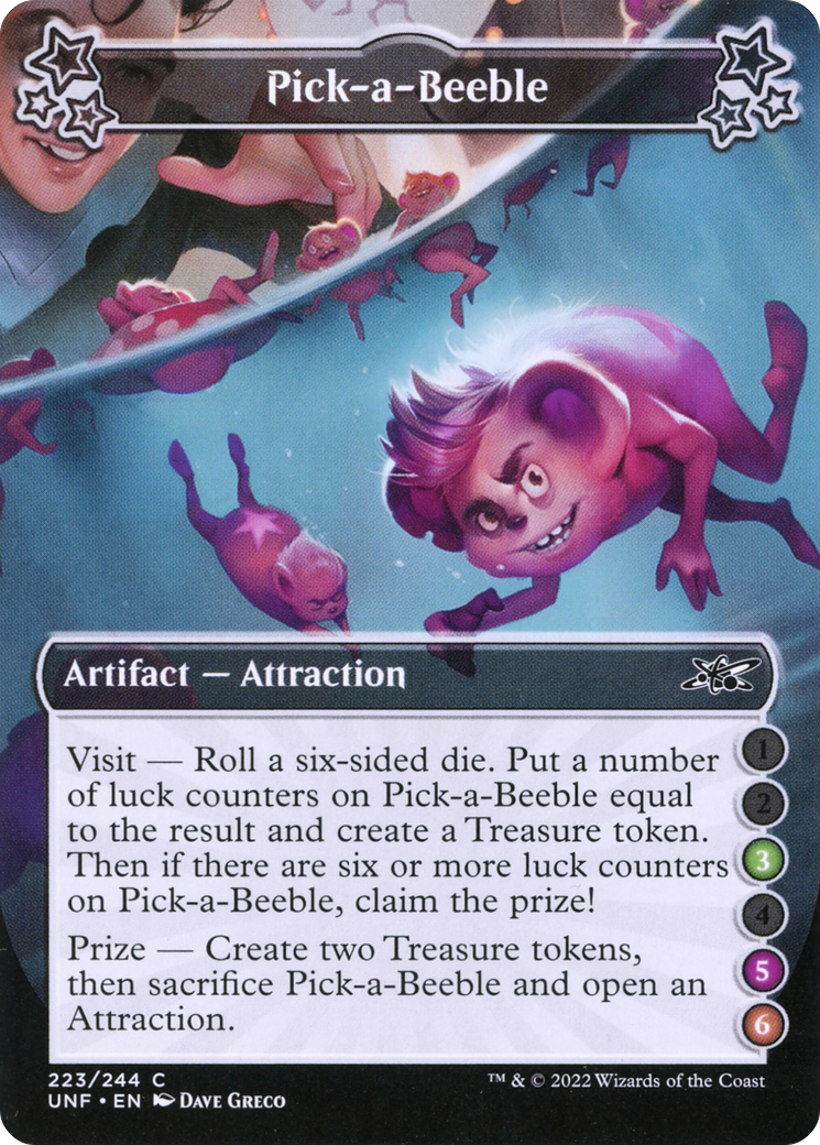 Pick-a-Beeble (UNF-223E) - Unfinity - Premium MTG Single from Wizards of the Coast - Just $0.08! Shop now at Game Crave Tournament Store