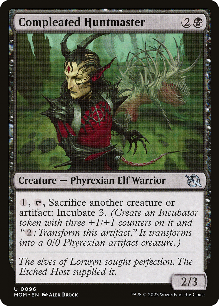 Compleated Huntmaster (MOM-096) - March of the Machine - Premium MTG Single from Wizards of the Coast - Just $0.25! Shop now at Game Crave Tournament Store