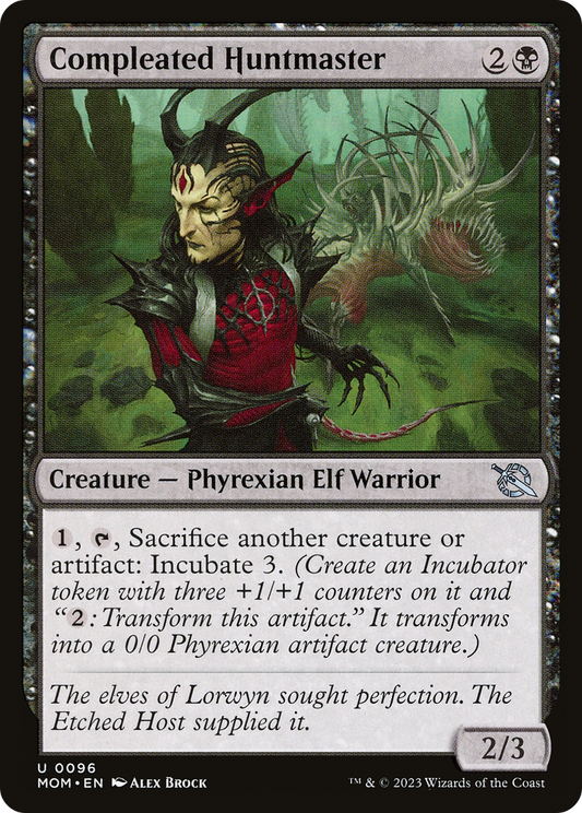 Compleated Huntmaster (MOM-096) - March of the Machine - Premium MTG Single from Wizards of the Coast - Just $0.25! Shop now at Game Crave Tournament Store