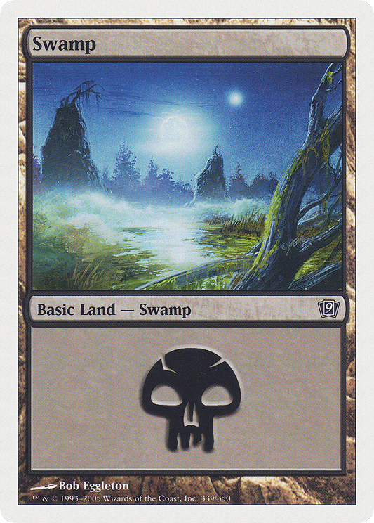 Swamp (9ED-339) - Ninth Edition - Premium MTG Single from Wizards of the Coast - Just $0.39! Shop now at Game Crave Tournament Store
