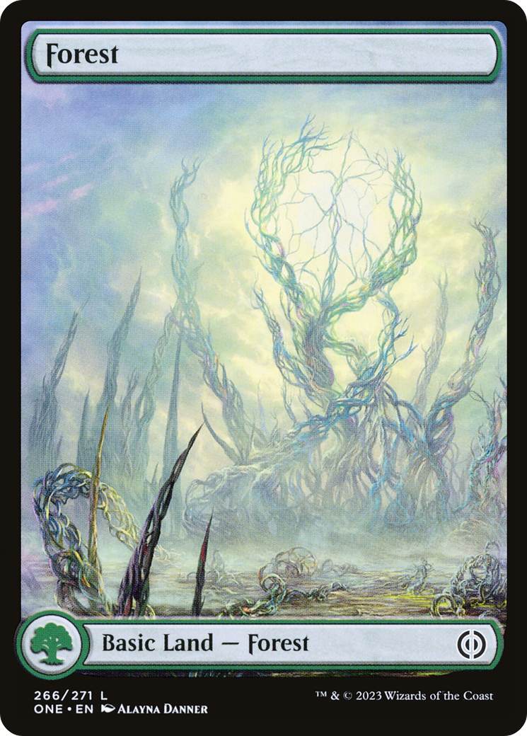 Forest (ONE-266) - Phyrexia: All Will Be One - Premium MTG Single from Wizards of the Coast - Just $0.08! Shop now at Game Crave Tournament Store
