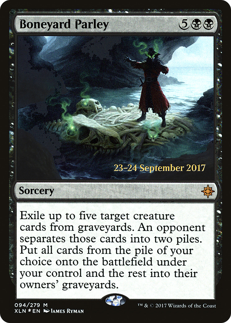 Boneyard Parley (PXLN-94S) - Ixalan Promos Foil - Premium MTG Single from Wizards of the Coast - Just $1.63! Shop now at Game Crave Tournament Store