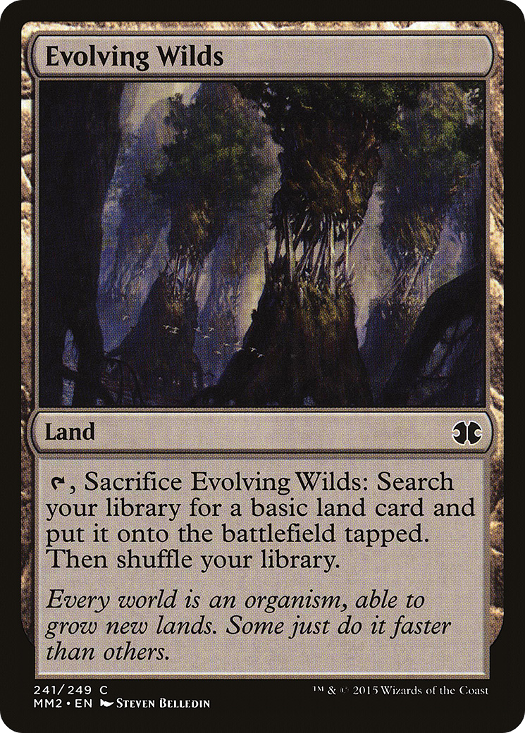 Evolving Wilds (MM2-241) - Modern Masters 2015 - Premium MTG Single from Wizards of the Coast - Just $0.08! Shop now at Game Crave Tournament Store