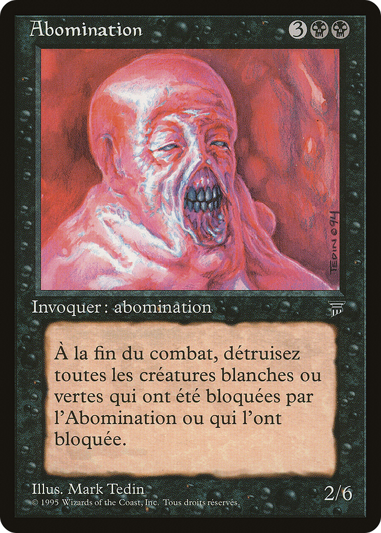 Abomination (REN-046) - Renaissance - Premium MTG Single from Wizards of the Coast - Just $0! Shop now at Game Crave Tournament Store