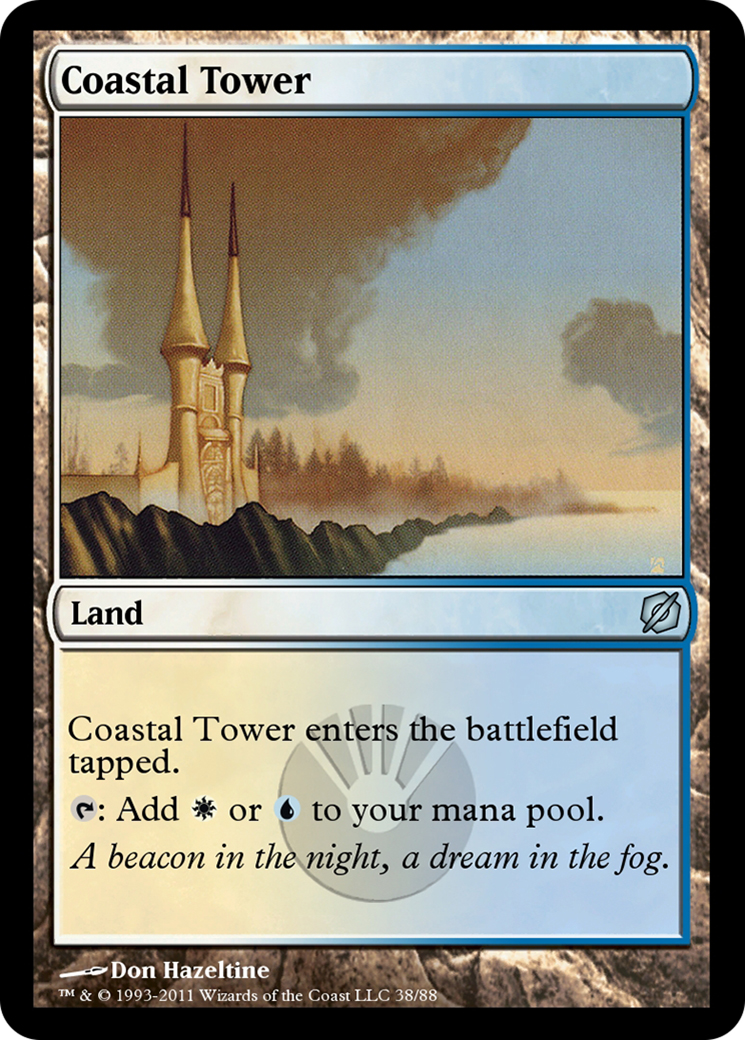 Coastal Tower (TD2-038) - Duel Decks: Mirrodin Pure vs. New Phyrexia - Premium MTG Single from Wizards of the Coast - Just $0! Shop now at Game Crave Tournament Store