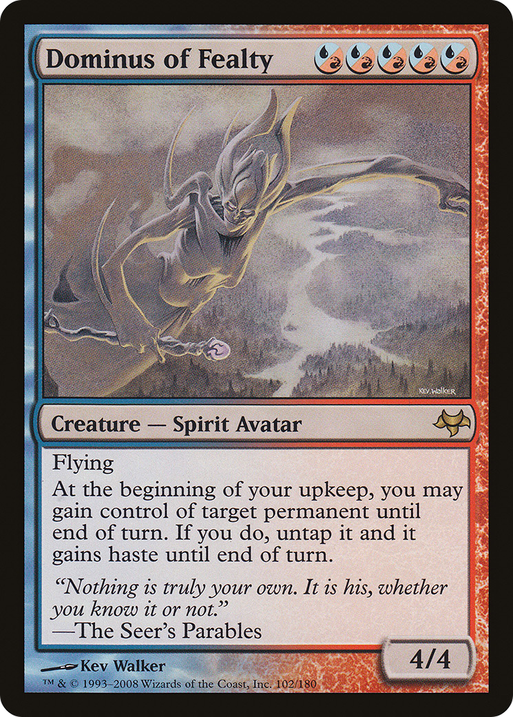 Dominus of Fealty (EVE-102) - Eventide - Premium MTG Single from Wizards of the Coast - Just $0.20! Shop now at Game Crave Tournament Store