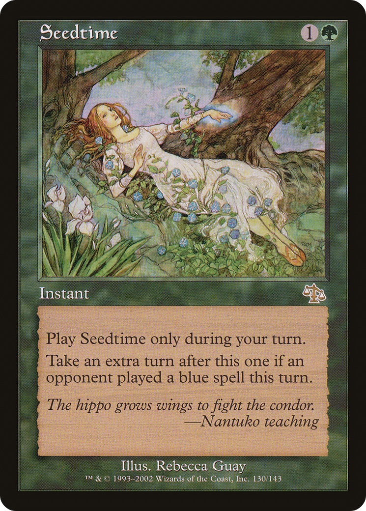 Seedtime (JUD-130) - Judgment Foil - Premium MTG Single from Wizards of the Coast - Just $78.80! Shop now at Game Crave Tournament Store