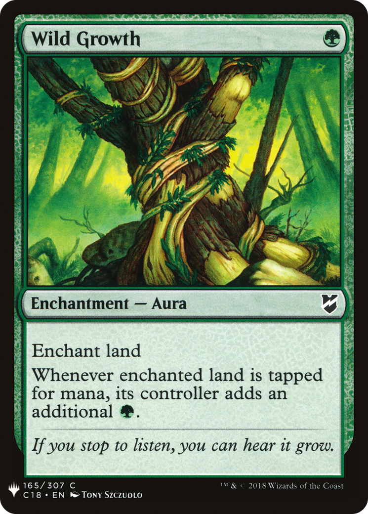 Wild Growth (MB1-1371) - Mystery Booster - Premium MTG Single from Wizards of the Coast - Just $0.08! Shop now at Game Crave Tournament Store