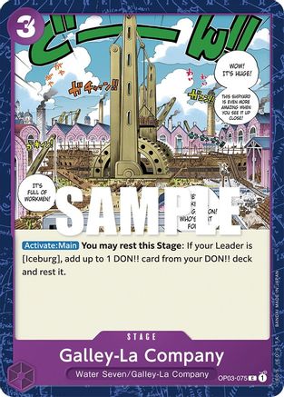 Galley-La Company (OP03-075) - Pillars of Strength - Premium One Piece Single from Bandai - Just $0.25! Shop now at Game Crave Tournament Store