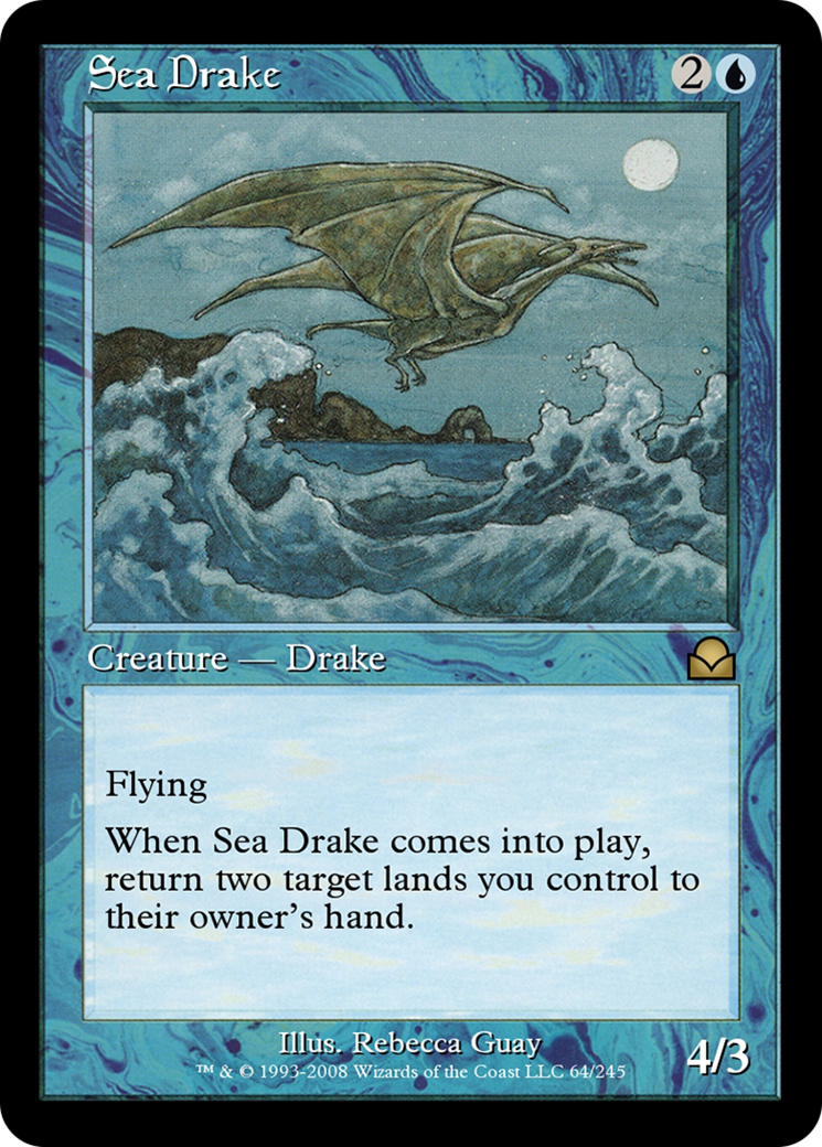 Sea Drake (ME2-064) - Masters Edition II - Premium MTG Single from Wizards of the Coast - Just $0! Shop now at Game Crave Tournament Store