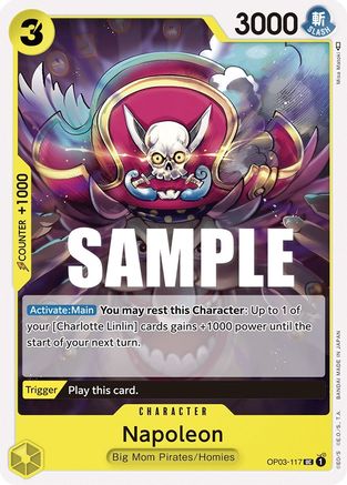 Napoleon (OP03-117) - Pillars of Strength - Premium One Piece Single from Bandai - Just $0.08! Shop now at Game Crave Tournament Store