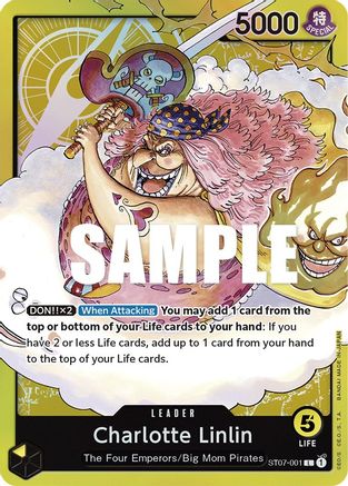 Charlotte Linlin (ST07-001) - Starter Deck 7: Big Mom Pirates Foil - Premium One Piece Single from Bandai - Just $1.12! Shop now at Game Crave Tournament Store
