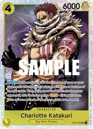 best one piece card game starter deck Game Crave Tournament Store - Charlotte Katakuri (ST07-003)