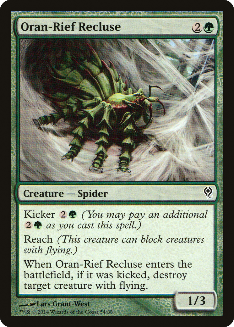 Oran-Rief Recluse (DDM-054) - Duel Decks: Jace vs. Vraska - Premium MTG Single from Wizards of the Coast - Just $0.08! Shop now at Game Crave Tournament Store