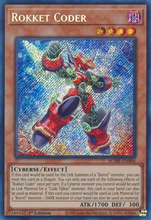 Rokket Coder (BLMR-EN006) - Battles of Legend: Monstrous Revenge 1st Edition - Premium Yugioh Single from Konami - Just $0.25! Shop now at Game Crave Tournament Store