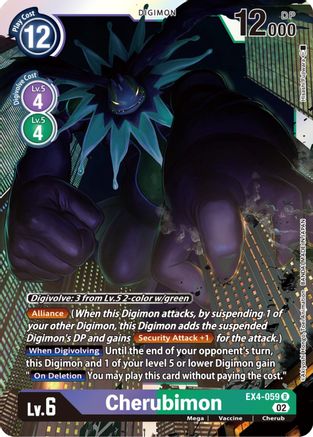Cherubimon - EX4-059 (EX4-059) - Alternative Being Booster Foil - Premium Digimon Single from Bandai - Just $0.25! Shop now at Game Crave Tournament Store