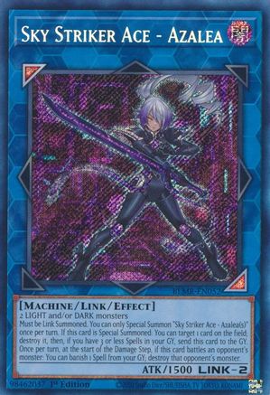Sky Striker Ace - Azalea (BLMR-EN052) - Battles of Legend: Monstrous Revenge 1st Edition - Premium Yugioh Single from Konami - Just $13.70! Shop now at Game Crave Tournament Store