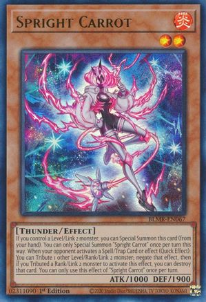 Spright Carrot (BLMR-EN067) - Battles of Legend: Monstrous Revenge 1st Edition - Premium Yugioh Single from Konami - Just $0.26! Shop now at Game Crave Tournament Store