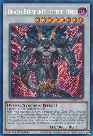 Draco Berserker of the Tenyi (BLMR-EN074) - Battles of Legend: Monstrous Revenge 1st Edition - Premium Yugioh Single from Konami - Just $0.38! Shop now at Game Crave Tournament Store