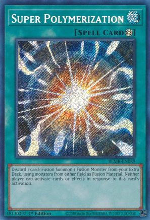 Super Polymerization (BLMR-EN089) - Battles of Legend: Monstrous Revenge 1st Edition - Premium Yugioh Single from Konami - Just $3.53! Shop now at Game Crave Tournament Store