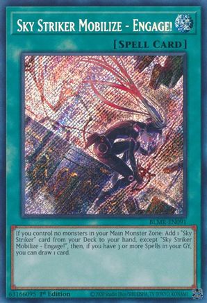 Sky Striker Mobilize - Engage! (BLMR-EN091) - Battles of Legend: Monstrous Revenge 1st Edition - Premium Yugioh Single from Konami - Just $7.78! Shop now at Game Crave Tournament Store