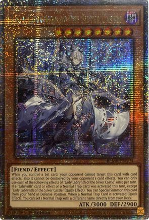 Lady Labrynth of the Silver Castle (Quarter Century Secret Rare) (BLMR-EN104) - Battles of Legend: Monstrous Revenge 1st Edition - Premium Yugioh Single from Konami - Just $55.15! Shop now at Game Crave Tournament Store