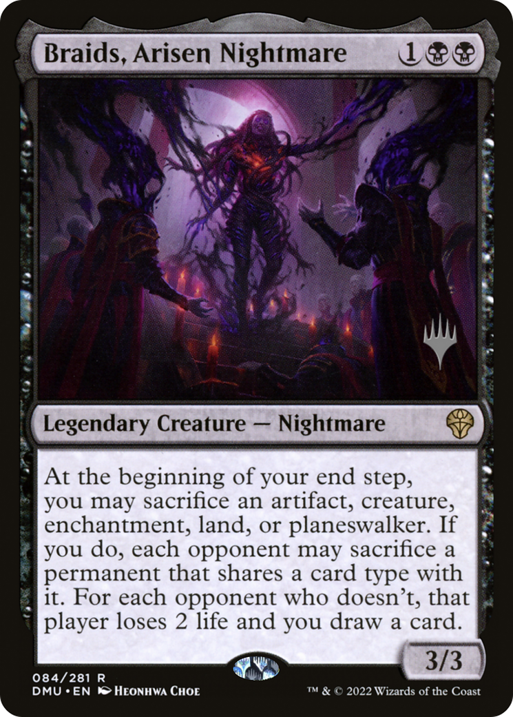 Braids, Arisen Nightmare (PDMU-84P) - Dominaria United Promos Foil - Premium MTG Single from Wizards of the Coast - Just $1.08! Shop now at Game Crave Tournament Store