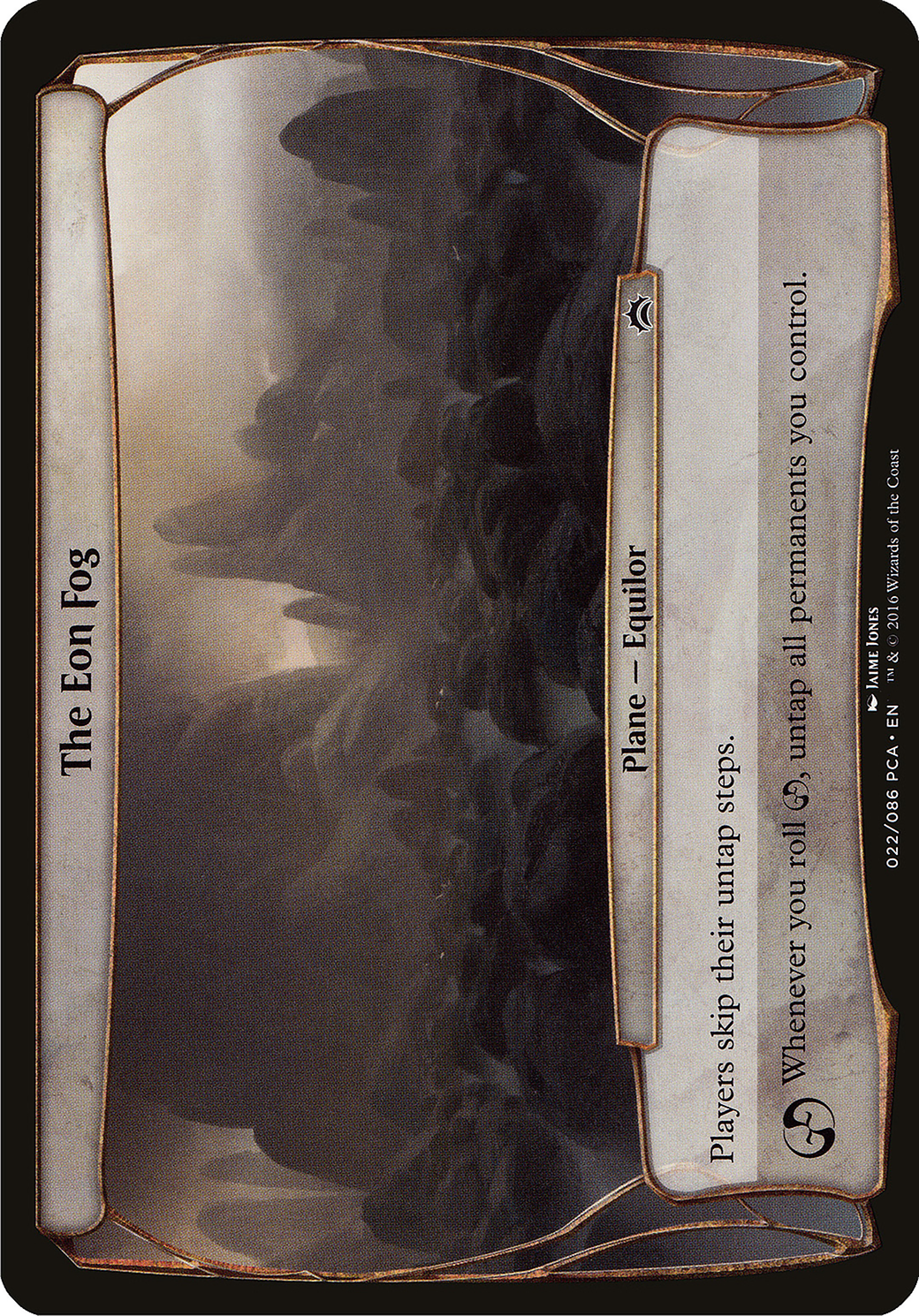 The Eon Fog (OPCA-022) - Planechase Anthology Planes - Premium MTG Single from Wizards of the Coast - Just $1.01! Shop now at Game Crave Tournament Store