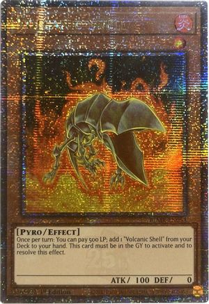 Volcanic Shell (Quarter Century Secret Rare) (BLMR-EN053) - Battles of Legend: Monstrous Revenge 1st Edition - Premium Yugioh Single from Konami - Just $10.80! Shop now at Game Crave Tournament Store
