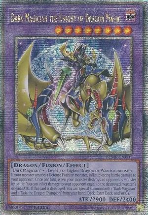 Dark Magician the Knight of Dragon Magic (Quarter Century Secret Rare) (BLMR-EN001) - Battles of Legend: Monstrous Revenge 1st Edition - Premium Yugioh Single from Konami - Just $44.41! Shop now at Game Crave Tournament Store