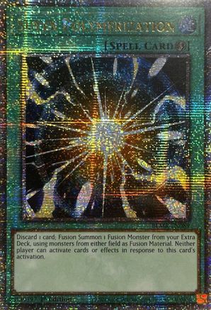 Super Polymerization (Quarter Century Secret Rare) (BLMR-EN089) - Battles of Legend: Monstrous Revenge 1st Edition - Premium Yugioh Single from Konami - Just $125.26! Shop now at Game Crave Tournament Store