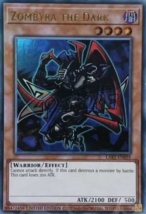 Zombyra the Dark (LART-EN059) - The Lost Art Promotion Limited - Premium Yugioh Single from Konami - Just $4! Shop now at Game Crave Tournament Store