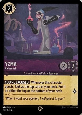 Yzma - Alchemist (10) - Disney Lorcana Promo Cards Cold Foil - Premium Lorcana Single from Disney - Just $0.31! Shop now at Game Crave Tournament Store