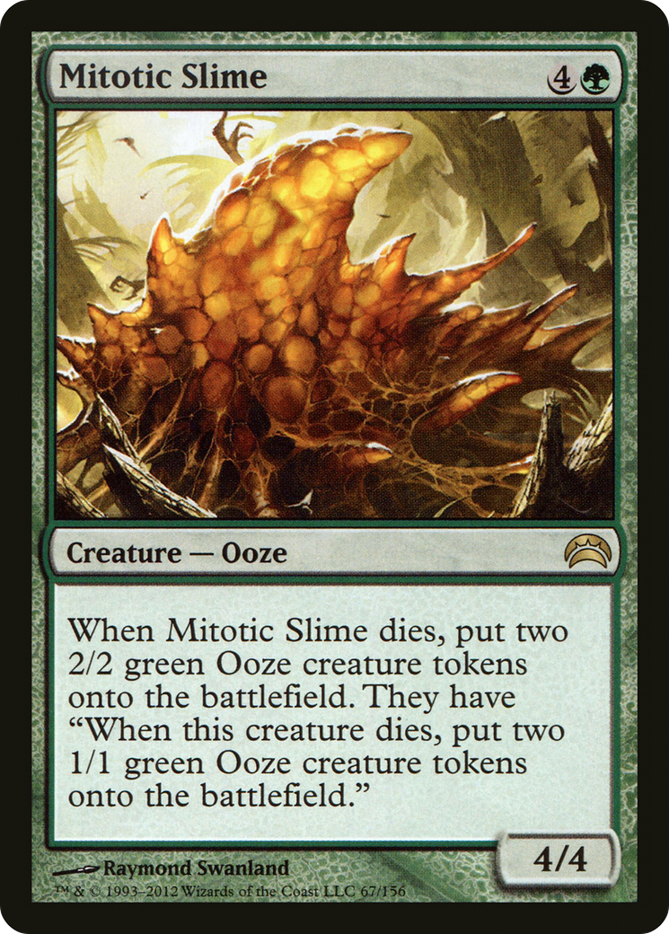 Mitotic Slime (PC2-067) - Planechase 2012 - Premium MTG Single from Wizards of the Coast - Just $0.08! Shop now at Game Crave Tournament Store