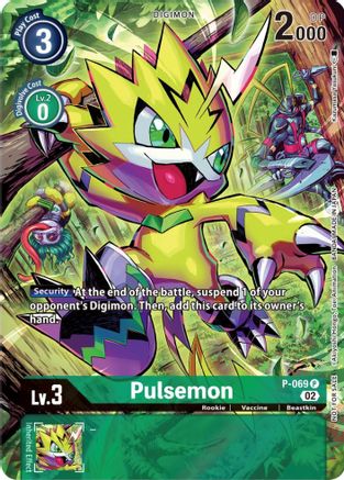 Pulsemon - P-069 (Official Tournament Pack Vol.10) (P-069) - Digimon Promotion Cards Foil - Premium Digimon Single from Bandai - Just $0.08! Shop now at Game Crave Tournament Store