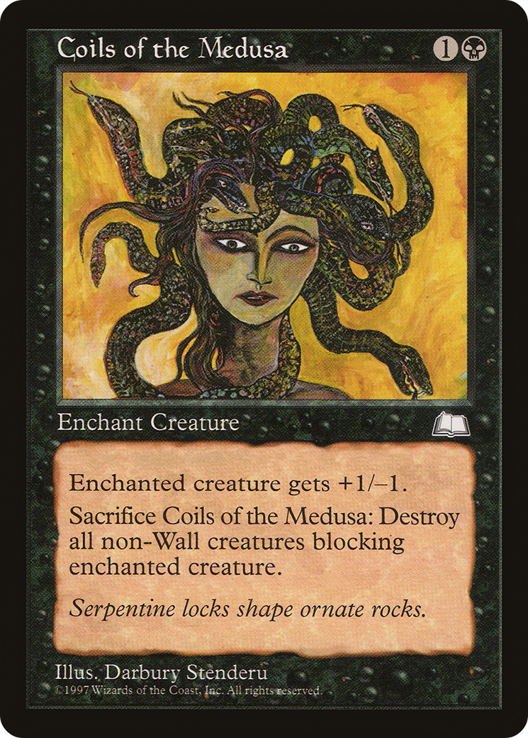 Coils of the Medusa (WTH-065) - Weatherlight - Premium MTG Single from Wizards of the Coast - Just $0.08! Shop now at Game Crave Tournament Store