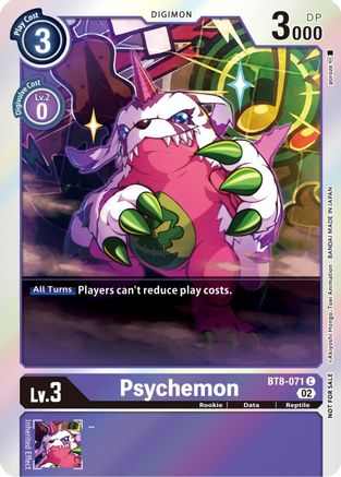 Psychemon (Winner Pack Royal Knights) (BT8-071) - New Awakening Foil - Premium Digimon Single from Bandai - Just $6.45! Shop now at Game Crave Tournament Store