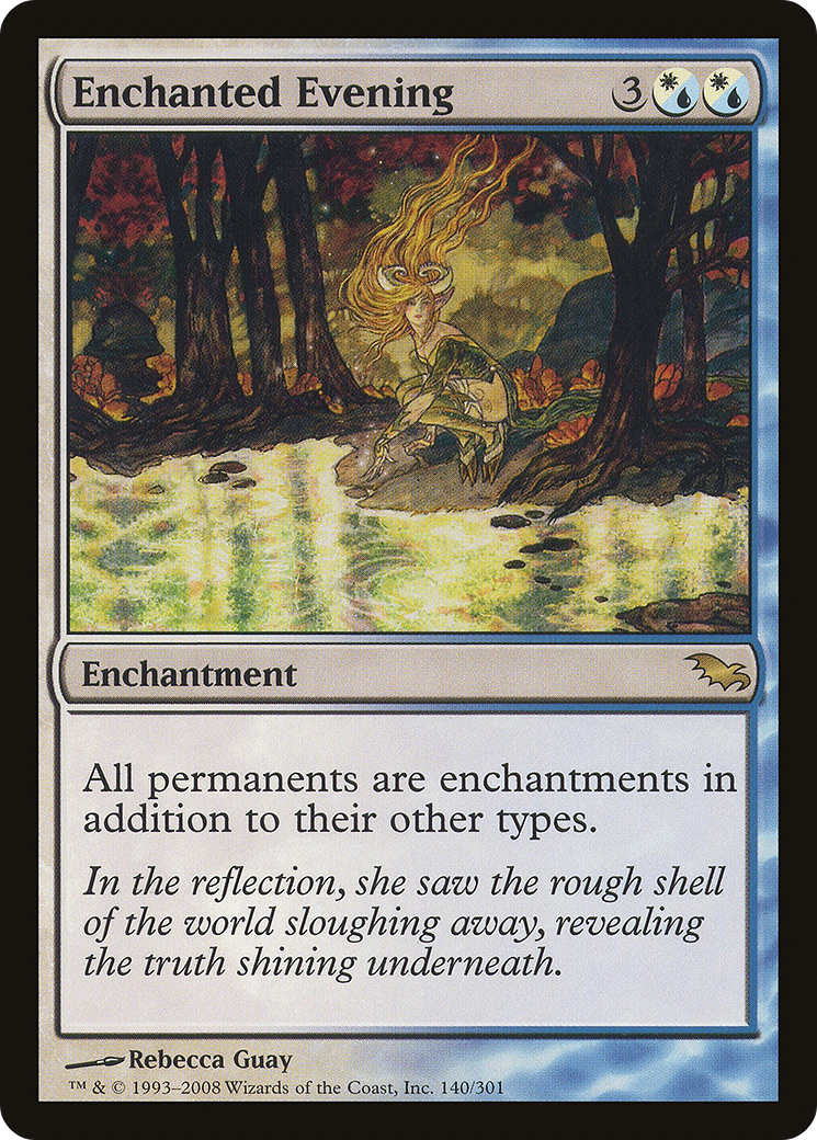 Enchanted Evening (SHM-140) - Shadowmoor - Premium MTG Single from Wizards of the Coast - Just $0.98! Shop now at Game Crave Tournament Store