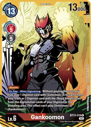 Gankoomon (Alternate Art) (BT13-019) - Versus Royal Knights Foil - Premium Digimon Single from Bandai - Just $25.55! Shop now at Game Crave Tournament Store