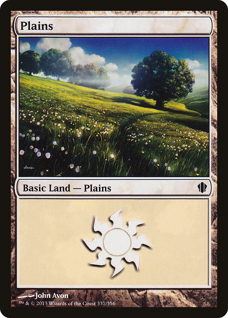 Plains (C13-337) - Commander 2013 - Premium MTG Single from Wizards of the Coast - Just $0.08! Shop now at Game Crave Tournament Store