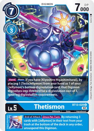 Thetismon (BT13-028) - Versus Royal Knights - Premium Digimon Single from Bandai - Just $0.25! Shop now at Game Crave Tournament Store