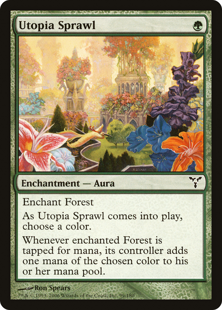 Utopia Sprawl (DIS-099) - Dissension Foil - Premium MTG Single from Wizards of the Coast - Just $2.44! Shop now at Game Crave Tournament Store